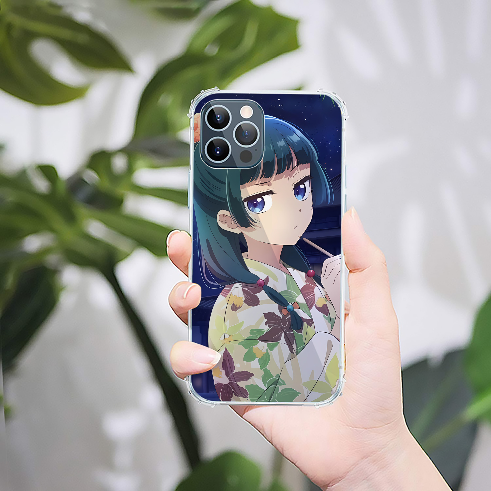（画像用） 薬屋のひとりごと The Apothecary Diaries 【iPhone 12シリーズ対応】透明スマホケース（クリアソフトケース）